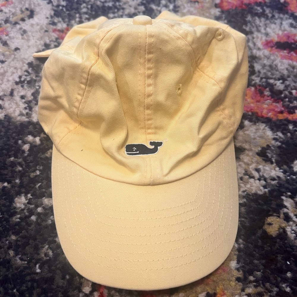 Butter Yellow Vineyard Vines Baseball Cap